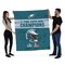 NFL Philadelphia Eagles 2025 Super Bowl LIX Multi Champ Legends Wall Hanging 50X60 Inches